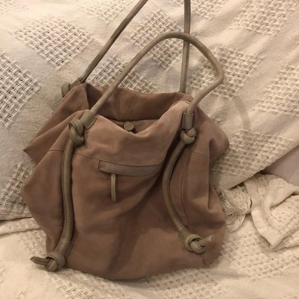 Pretty suede bag